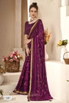 Komalika Vol 5 By Vallabhi Moss Georgette Daily Wear Saree Suppliers In India
